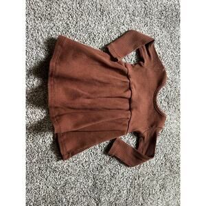 Quincy Mae ribbed dress ￼